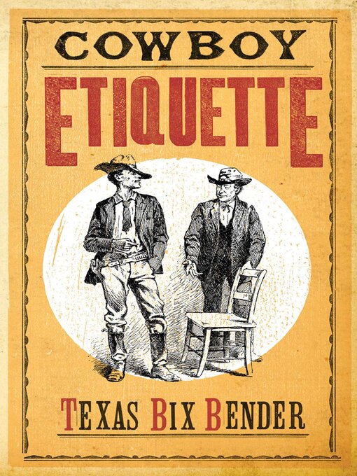 Cover image for Cowboy Etiquette